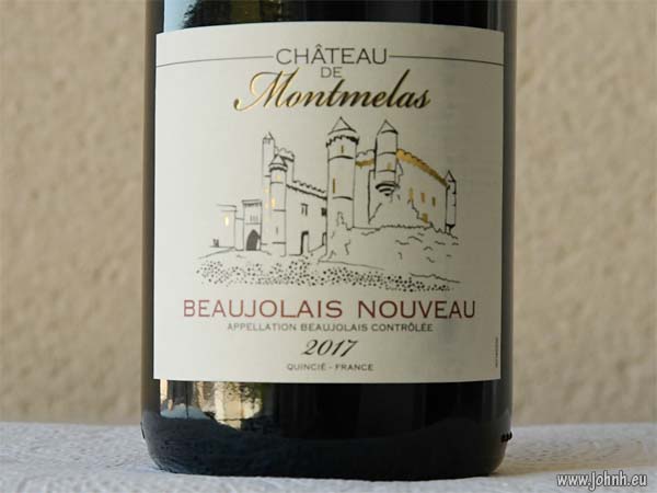 Beaujolais Nouveau 2017 - Château de Montmelas