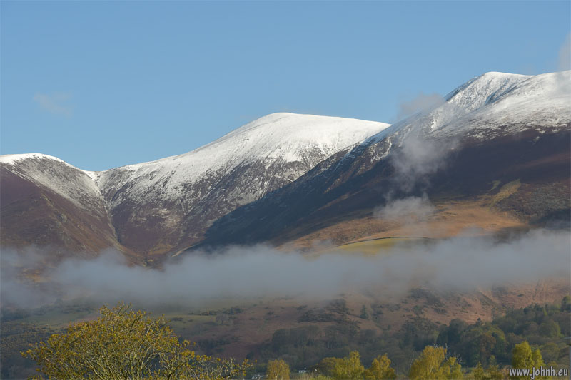 Snow in May on Skiddaw