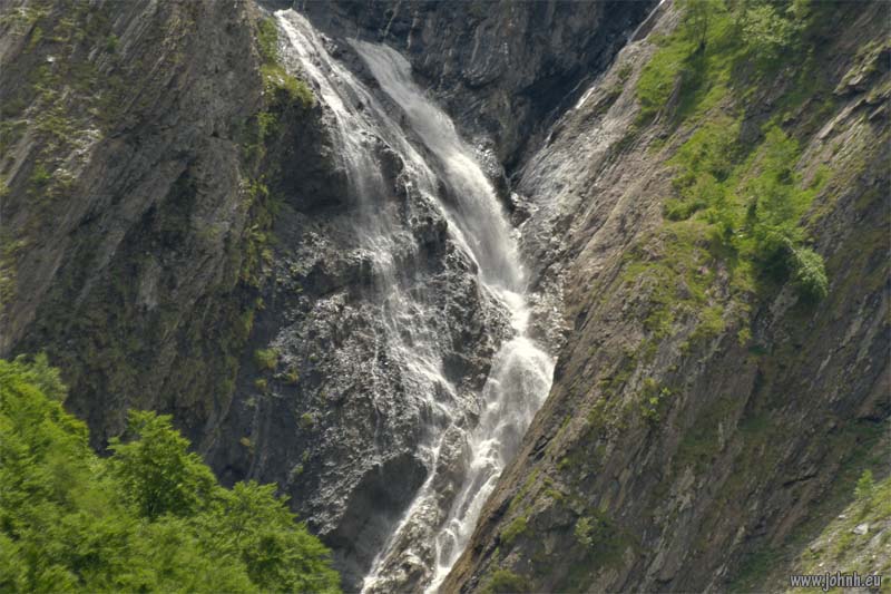 Waterfall of the Valgaudemaur, Parc National des Écrins