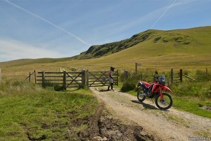 Riding from Keswick to Matterdale, Lake District National Park