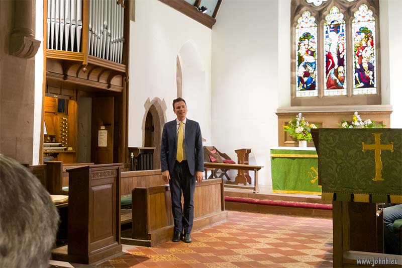 Benjamin Sheen - Organ Recital - St. Patrick’s Church, Patterdale