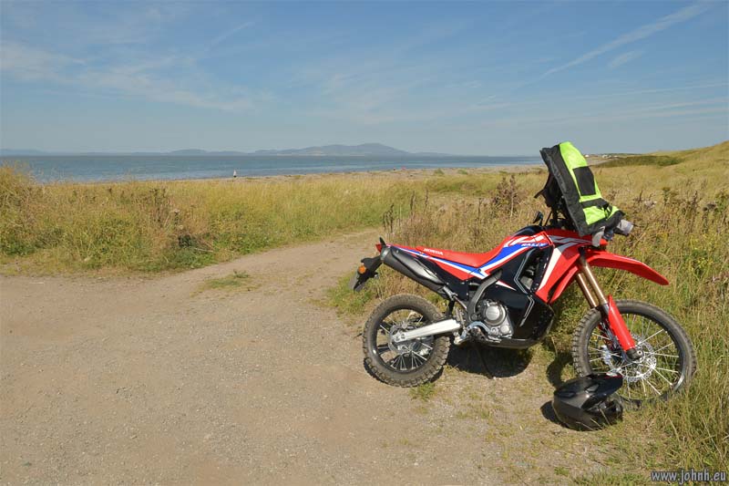 Ride to the Solway Firth beach