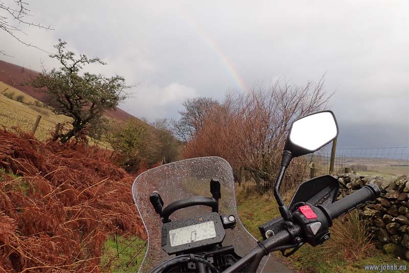 Rainbow at Mungrisedale, Cumbria