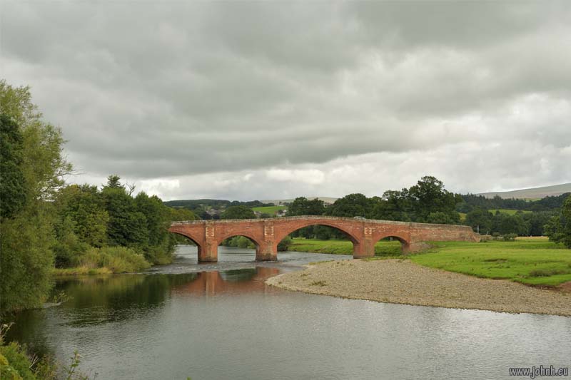 Lazonby Bridge, River Eden, Cumbria