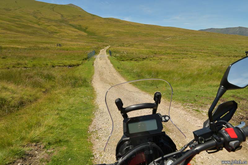 Riding from Keswick to Matterdale, Lake District National Park