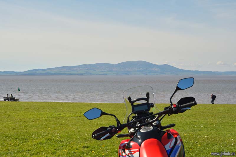 Riding the south coast of the Solway Firth