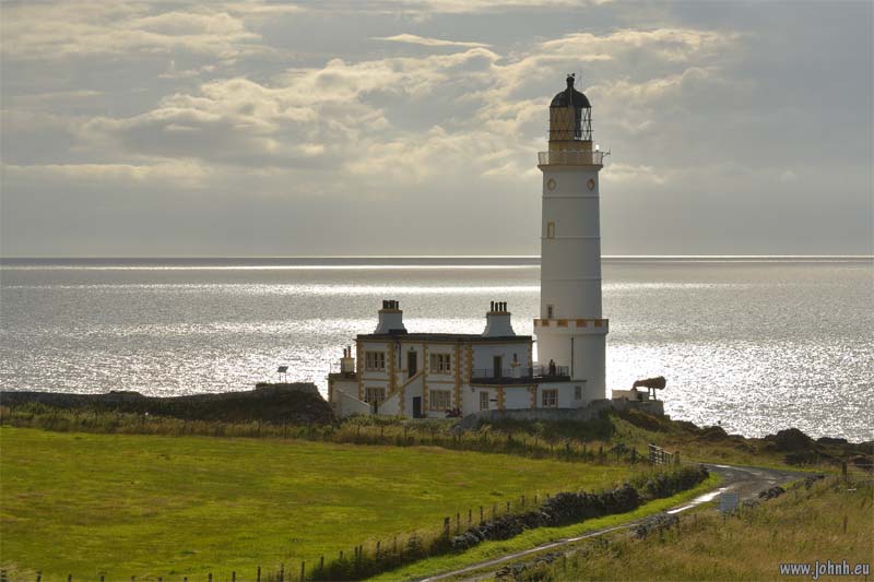 Sunset at Corsewell Point Lighthouse, Galloway, Scotland