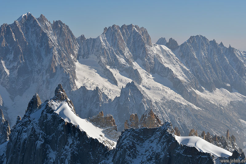 aiguille du midi - Mont Blanc massif