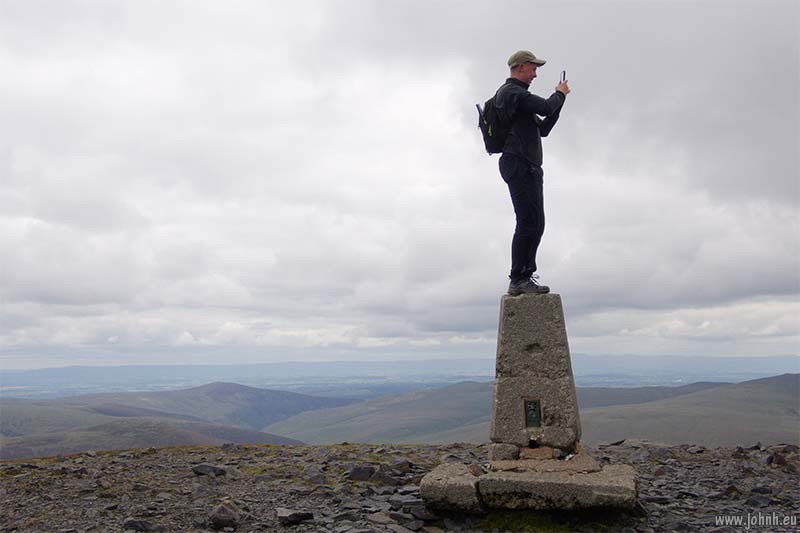 Skiddaw summit - Lake District National Park