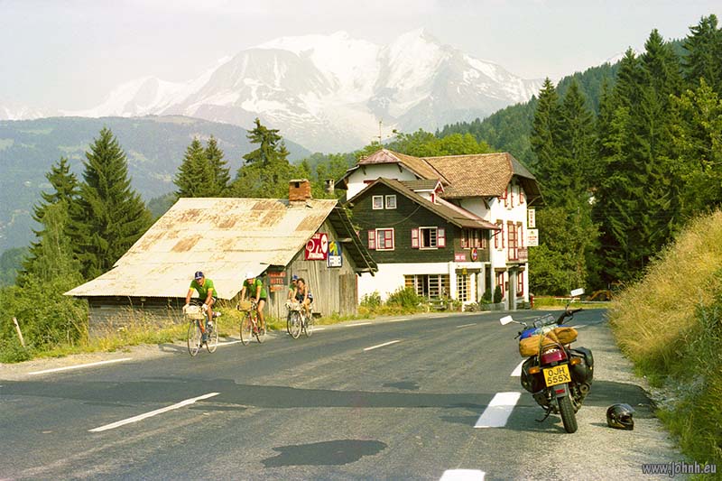 Mont Blanc from St. Gervais