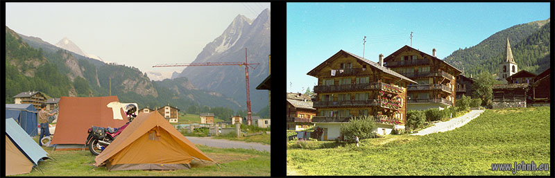 Camping at Evolène