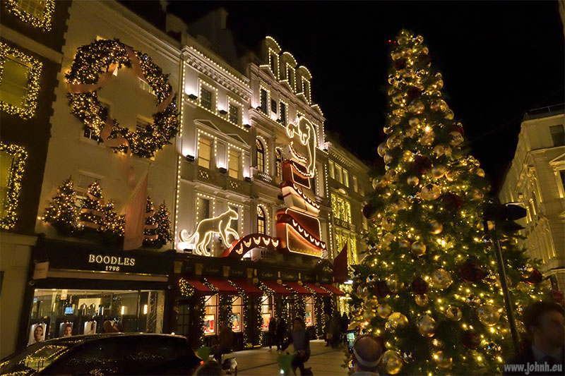 West End Christmas lights 2025