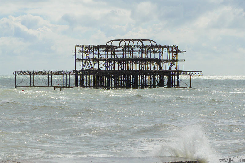 Brighton derelict West Pier 
