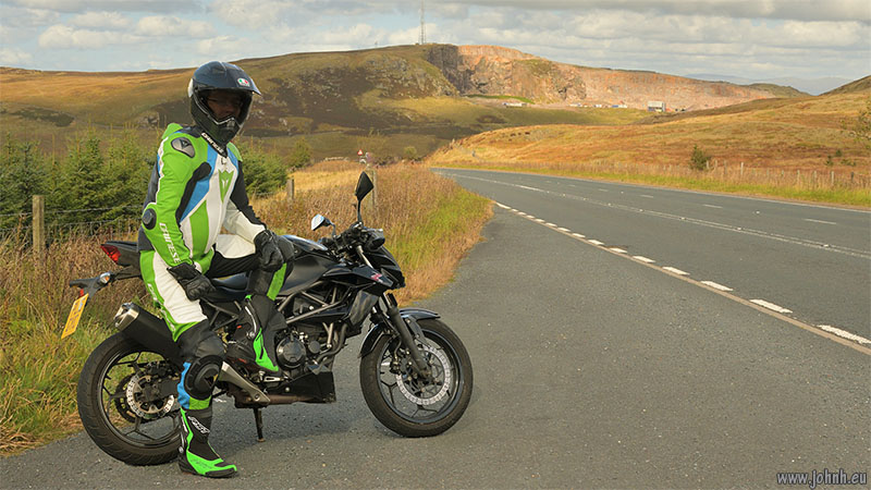 Ninja Z250SL - Shap Fell, Cumbria