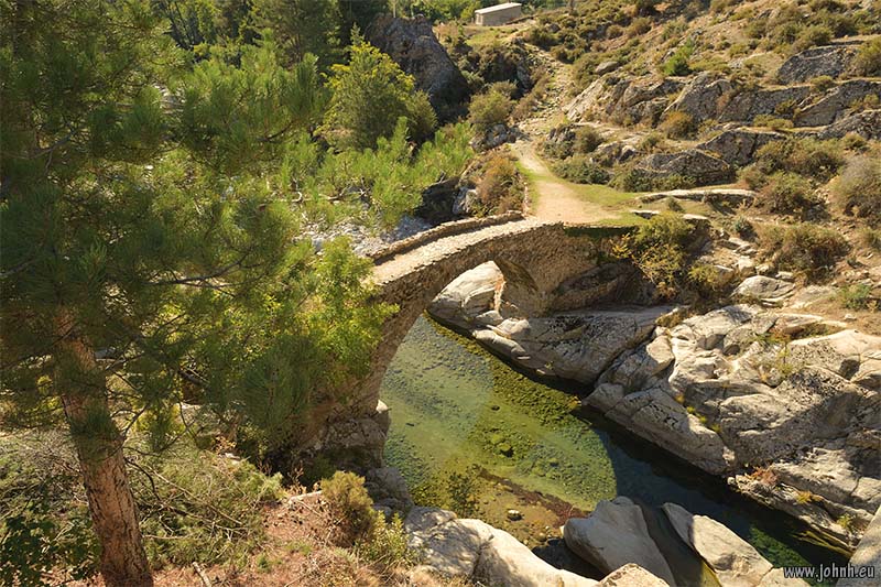 Ponte altu, le Golo