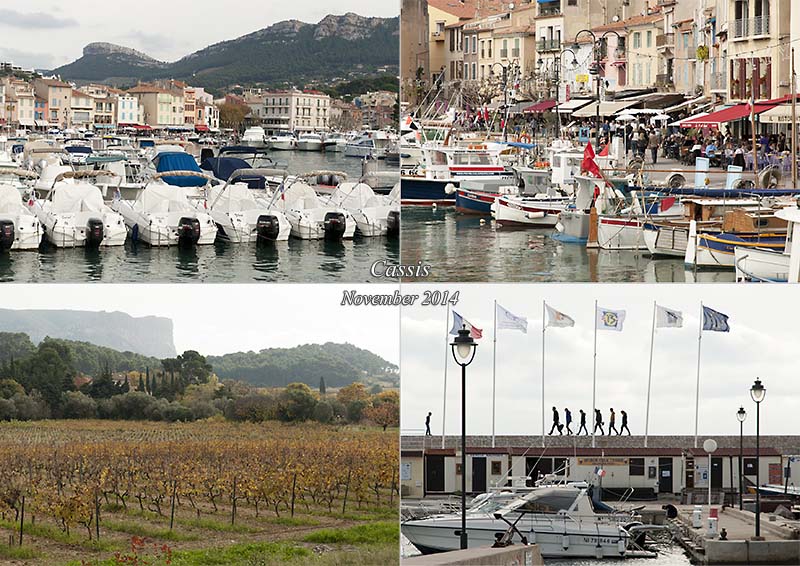 My photo postcard of Cassis